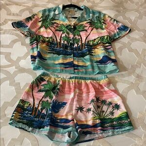 Flying Tomato Tropical Print Set - Pink, Green, Blue